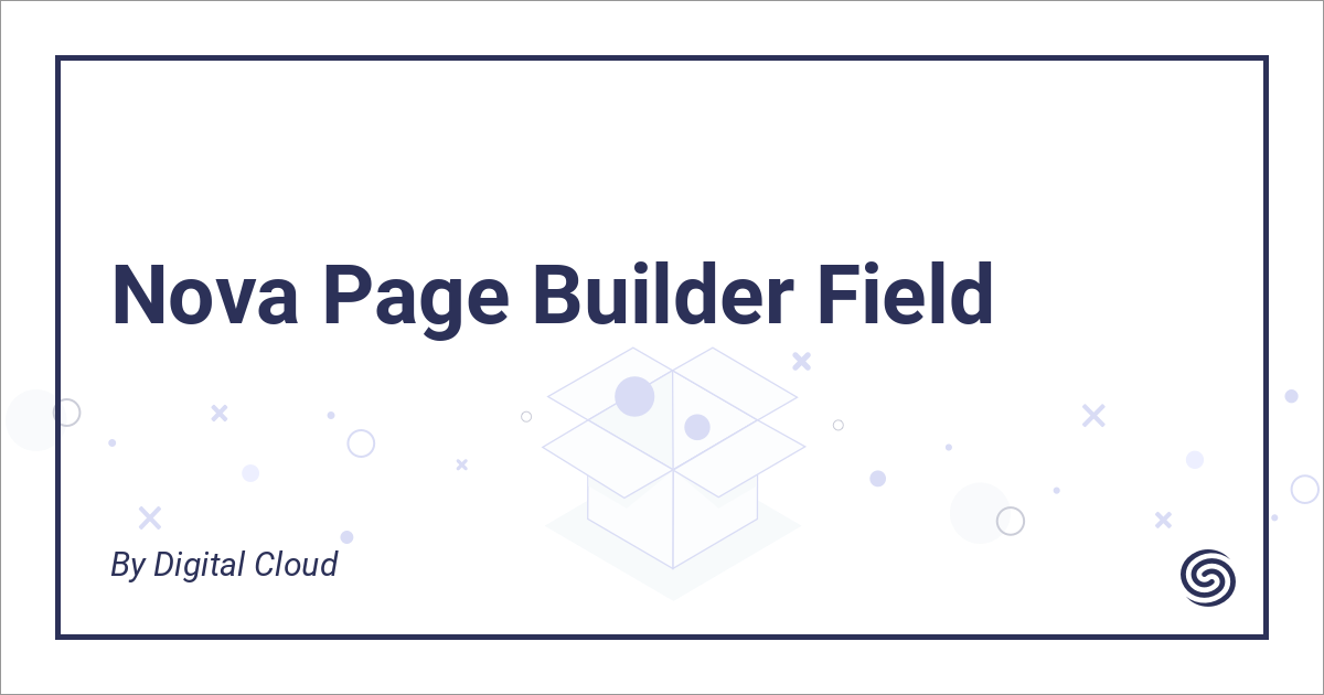 Page Builder Field - Nova Packages