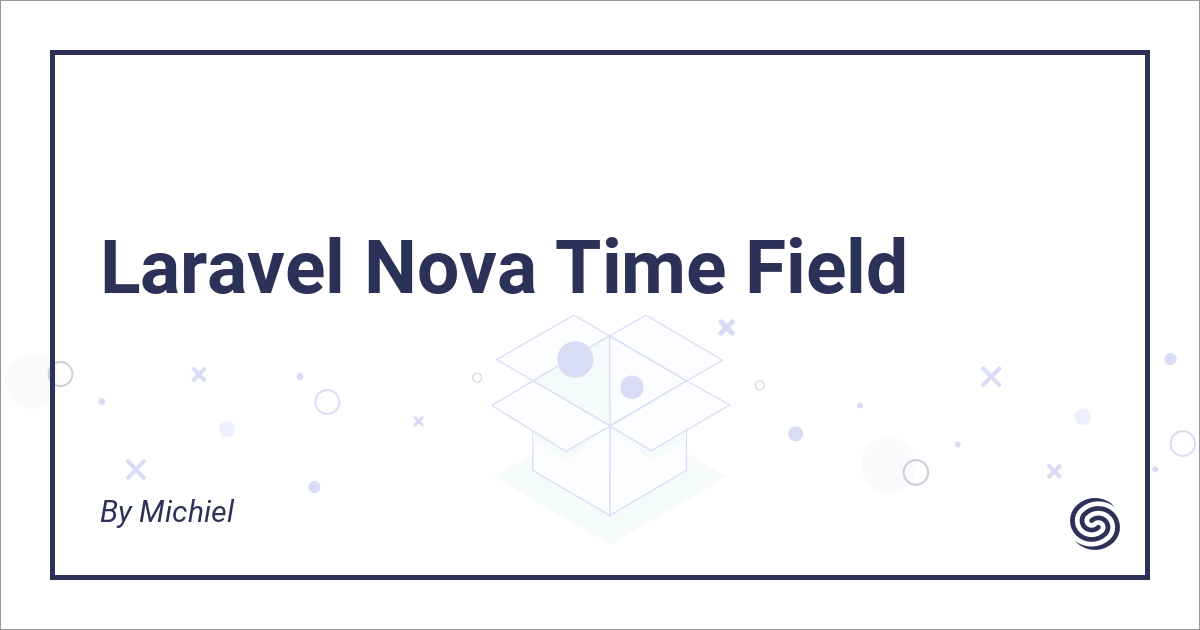Time Field - Nova Packages