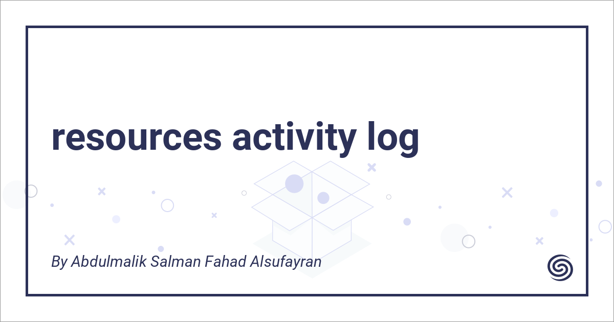 resources activity log - Nova Packages
