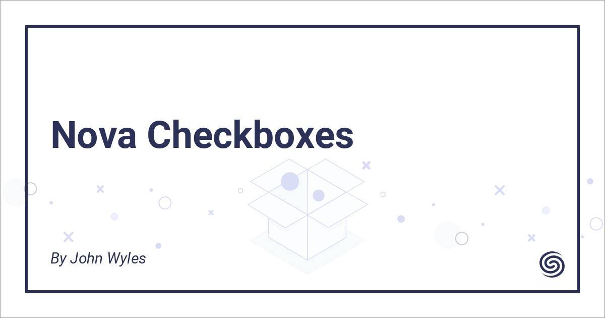 Checkboxes - Nova Packages