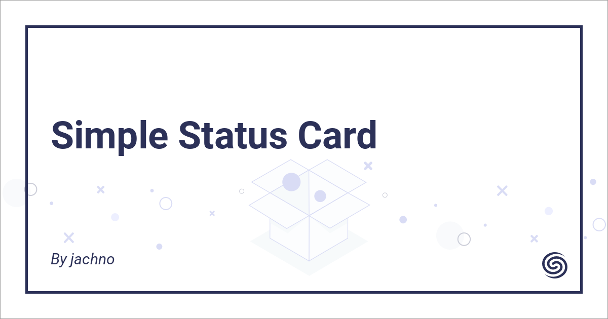 Simple Status Card Nova Packages