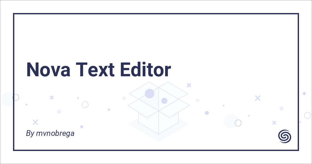 nova text editor