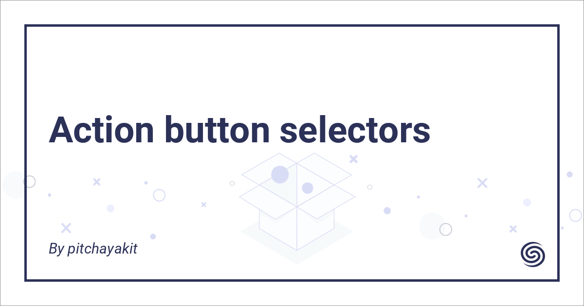 Action button selectors - Nova Packages