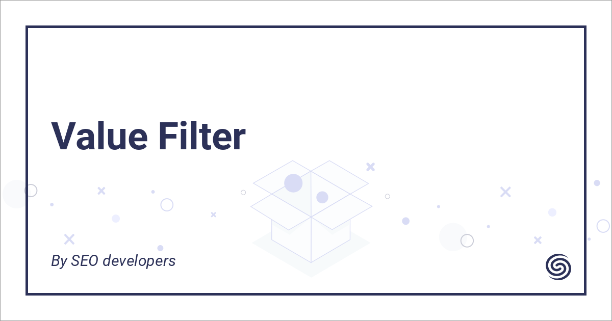 Value Filter Nova Packages